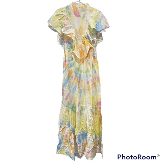 Young Fabulous & Broke Dresses & Skirts - Women’s Cruz Multicolored Tie Dye Maxi Dress YOUNG, FABULOUS & BROKE Size S